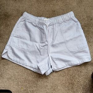 Light weight cotton/linen shorts